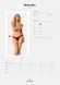 Сітчасті трусики під омбре Obsessive Bella Rou panties M/L SO7856 фото 7