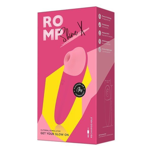 Вакуумный клиторальный стимулятор Romp Shine X SX0535 фото