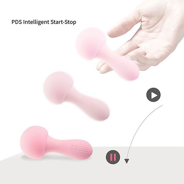 Вибромассажер Otouch MUSHROOM Pink, 7 режимов, функция ночника, технология &laquo;старт-стоп&raquo; SO9426 фото