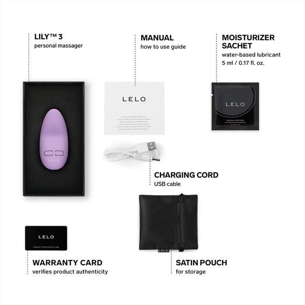 Вибратор LELO Lily 3 Calm Lavender SX0693 фото