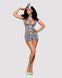 Эротический костюм стюардессы Obsessive Stewardess 3 pcs costume grey S/M (мятая упаковка!!!) SO7308-R фото 4