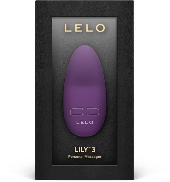 Вібратор LELO Lily 3 Dark Plum SX0694 фото
