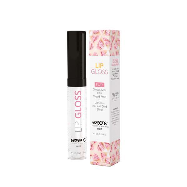 Стимулирующий блеск для губ EXSENS Lip Gloss 7,4 мл, эффект покалывания и холод-тепло SO2362 фото
